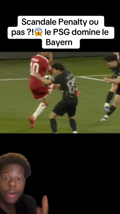 Scandale Penalty ou pas ?!😱 le PSG domine le Bayern