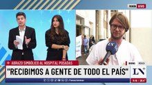 Bruno, médico del Hospital Posadas, advirtió sobre una situación de "colapso" en el centro de salud