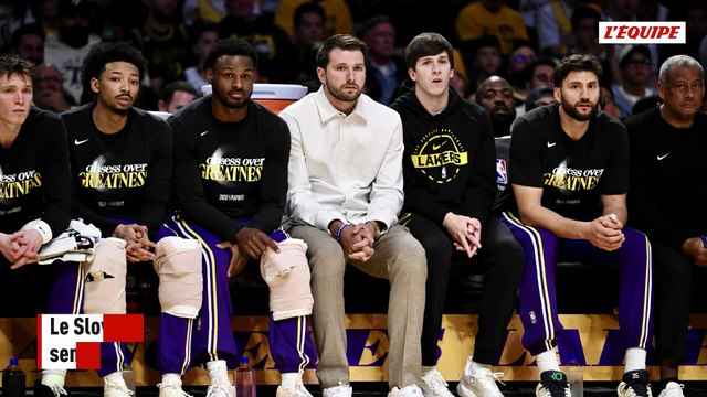Blessé depuis plus d'un mois, Luka Doncic assure faire tout son possible pour revenir - Basket - NBA