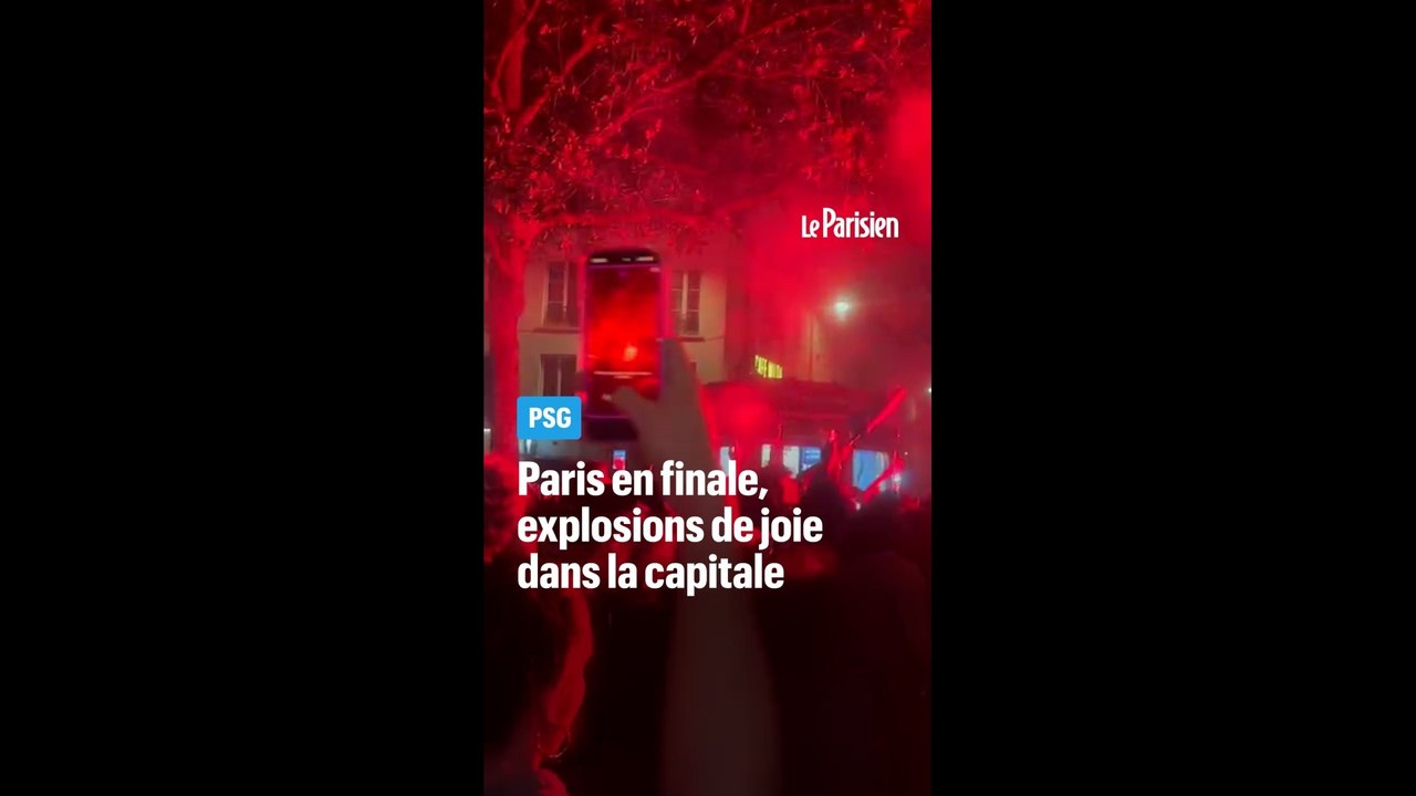Le PSG en finale : scènes de joie dans toute la capitale