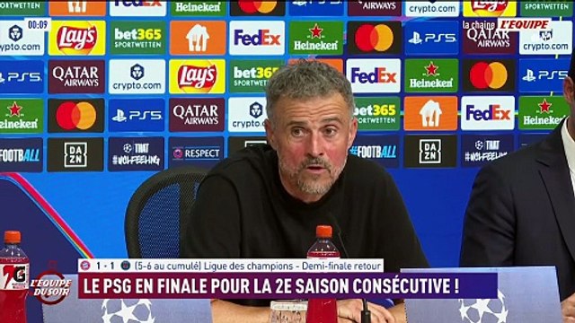 Luis Enrique : « J'avais dit dans la phase de ligue que nous avions la meilleure équipe » - Foot - Ligue des champions