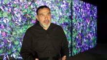 Video of artwork "conference of oneÔÇÖs self" by artist Khaled Sabsabi