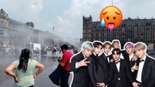 BTS en el Zócalo de CDMX: Fans de la banda reciben baños de agua por altas temperaturas