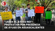 “No tenemos agua”: la protesta que interrumpió la condecoración de Ayuso en Aguascalientes