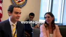 El video del encuentro difundido por la ministra en sus redes sociales