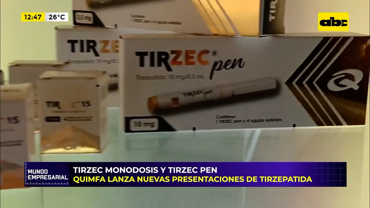 TIRZEC MONODOSIS Y TIRZEC PENQUIMFA LANZA NUEVAS PRESENTACIONES DE TIRZEPATIDA