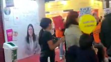Protesta de Jubilados Insurgentes en la Feria del Libro