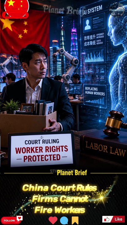 China Court Rules: You Can't Fire a Human Just Because AI Can Do Their Job – Landmark Labour Day Ruling