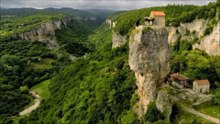 Katskhi Pillar - Discover this amazing rock formation and the structure built on top of it.