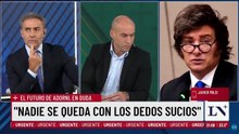 Javier Milei: "Ni en pedo se va Adorni"