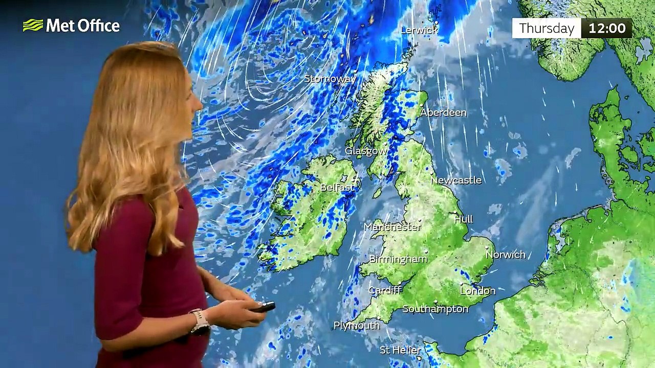 Met Office Thursday Morning Weather Forecast 07/05/2026