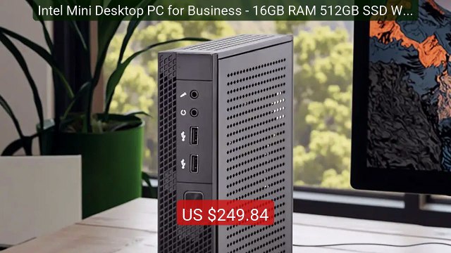 Intel Mini Desktop PC for Business - 16GB RAM 512GB SSD Wif... — Top Pick 2026 | Unbeatable Price!