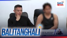 PGMN Founder Franco Mabanta at 4 na iba, arestado dahil sa pangingikil umano kay Rep. Martin Romualdez | Balitanghali