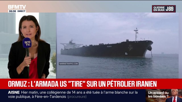 Guerre au Moyen-Orient: l'armée américaine tire sur un pétrolier iranien dans le détroit d'Ormuz