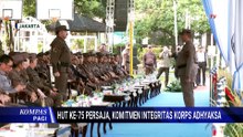 Persatuan Jaksa Indonesia Gelar Upacara HUT Ke-75 di Jakarta