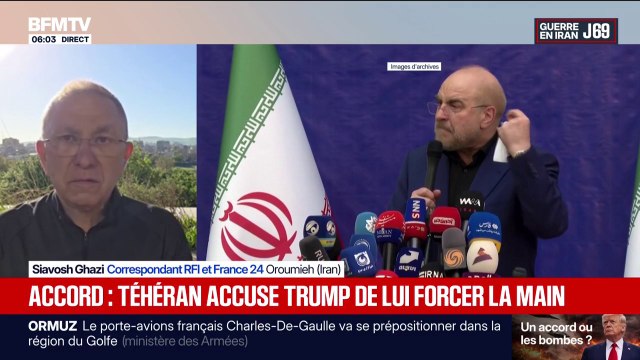 Guerre au Moyen-Orient: l'Iran accuse les États-Unis de vouloir contraindre Téhéran à la reddition