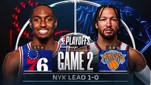 76ERS vs KNICKS l Short highlight l GAME 2 l 6 May 2026