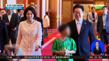 李 대통령 부부 옆 ‘깜짝’ 옆 구르기한 초등생?