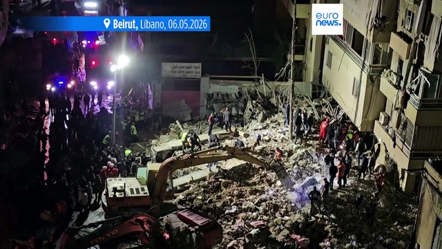 Israel ataca Beirut por primera vez desde el alto el fuego y mata a un alto mando de Hezbolá