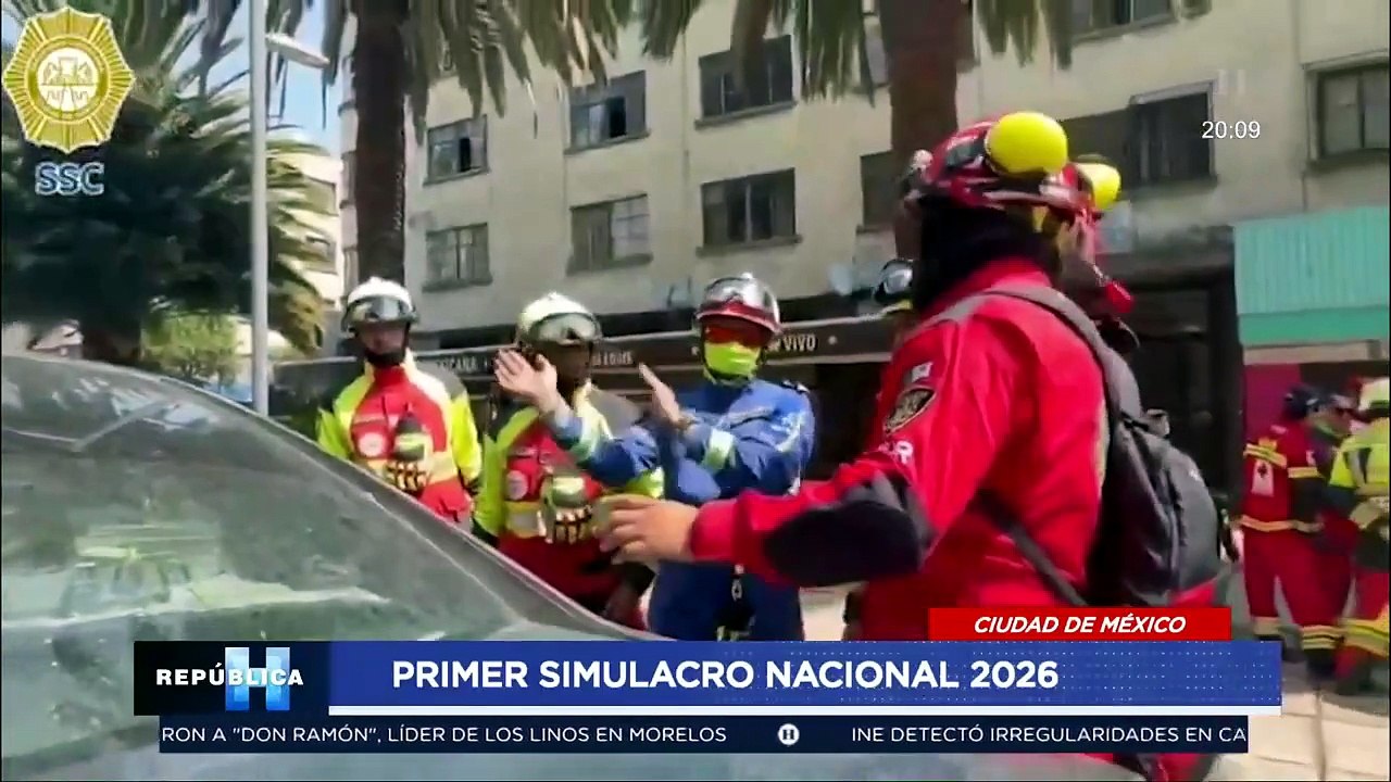 ¿México está listo para un sismo devastador? Simulacro revela enorme mejora ante siniestros en CDMX