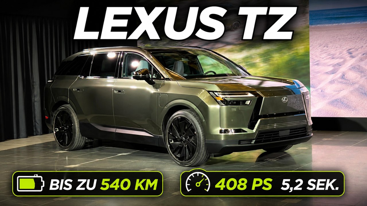 2027 Lexus TZ: Großes Elektro-SUV mit Premium-Anspruch