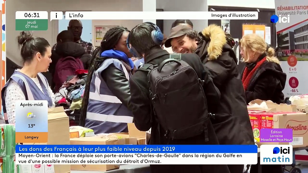 07/05/2026 -  ici matin par Ici Lorraine (Moselle et Pays Haut) en vidéo