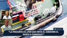 Manuel Domínguez: "Prefiero no pensar que Sánchez manda el barco a Canarias porque gobierna el PP"