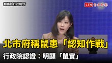 北市府稱鼠患是「認知作戰」？ 行政院認證：明顯「鼠實」