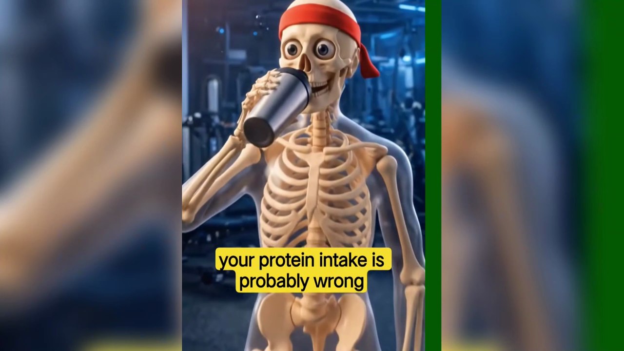 your protein intake is probably wrong