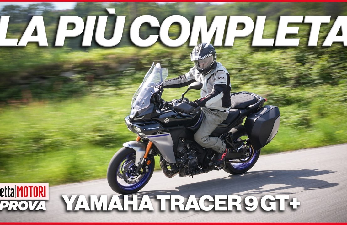 Yamaha Tracer 9 GT Y-AMT: si viaggia con raffinatezza