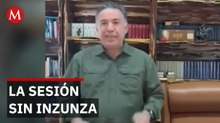 Enrique Inzunza no se presenta en sesión de la Comisión Permanente