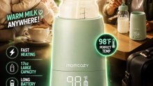 Momcozy Portable Bottle Warmer | Warm Baby Milk Anywhere in Minutes 👶