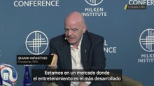 Infantino responde a la polémica por los precios del Mundial: "El 20% cuestan menos de 300 dólares"