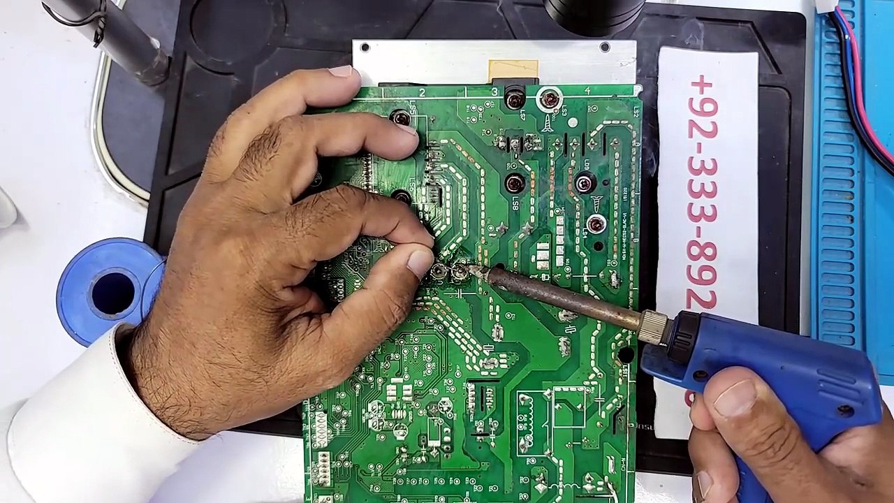 PEL Dc inverter ac F1 error outdoor pcb compressor start ho ka band ho jata hai no error Babar - Babar Electronics HVACR