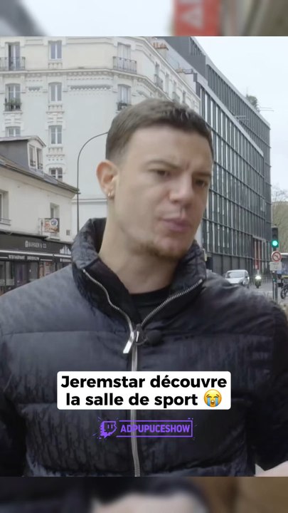 Jeremstar découvre la salle de sport 😭
