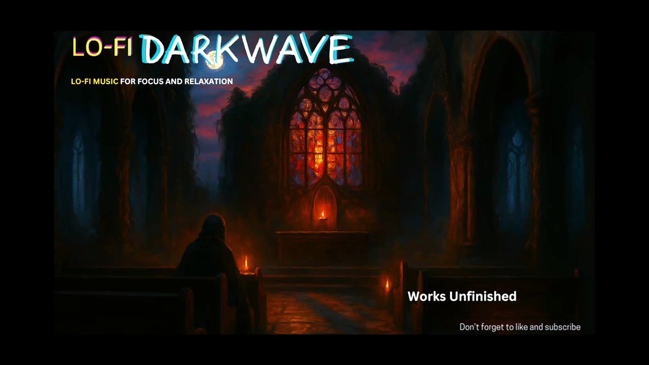 Works Unfinished - Lofi darkwave music for focus, rest and relaxation