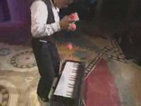 He plays music with his balls !