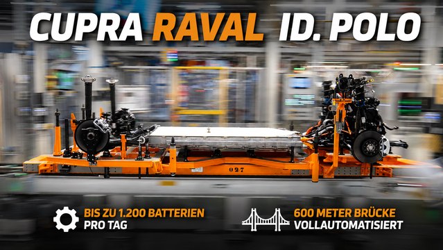 CUPRA Raval und ID. Polo erhalten moderne Cell2Pack-Batterien