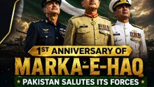 1st anniversary of Marka-e-Haq