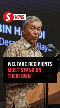 Empower welfare recipients to be financially independent, says Zahid