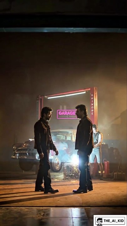 Thalapathy x Thala Reunion🔥Born Cool. Built Retro. Eternal Swag😎🔥💥VJ x AK Tamil Promo#Vijay