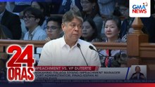 Mungkahing italaga siyang impeachment manager o court administrator, pinag-iisipan ni Sen. Kiko Pangilinan | 24 Oras