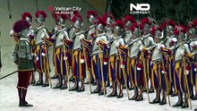 Pope Leo XIV swears in 28 new Swiss Guards in Vatican ceremony
