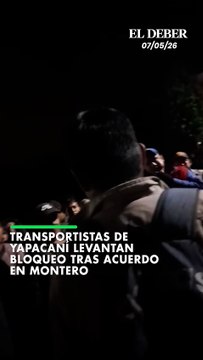 Transportistas de Yapacaní levantan bloqueo tras acuerdo en Montero