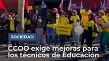 manifestación CCOO