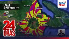 Ilang lugar sa Albay, inulan; banta ng lahar, pinaghahandaan | 24 Oras