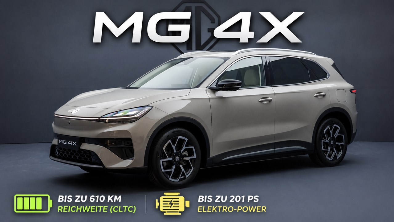 MG 4X gegen Skoda Elroq und VW ID Tiguan im Check