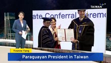 Paraguayan President Receives Honorary Doctorate From Taiwan University
