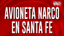 Gracias a un dato de la DEA, la Policía Federal interceptó una avioneta narco en Santa Fe