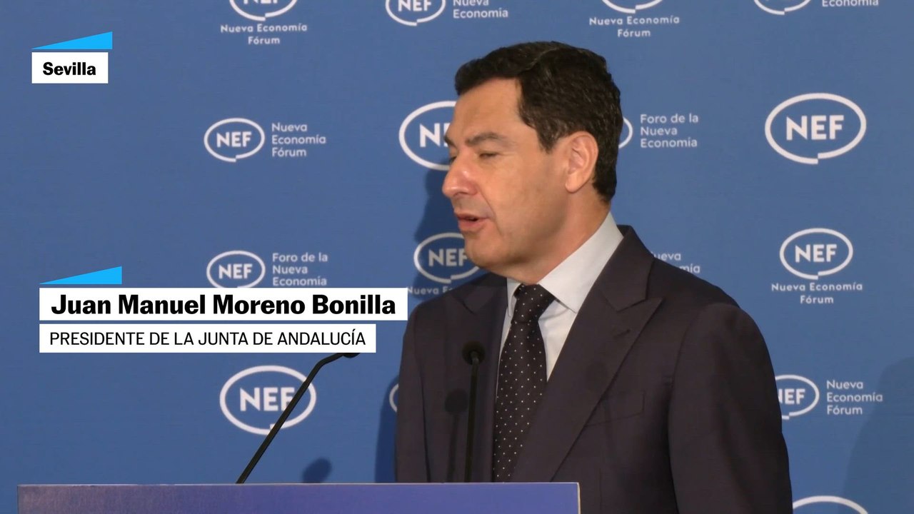 Juanma Moreno: "Es un eslogan que ellos creen que les funcionan"